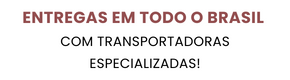 Entregas em todo Brasil